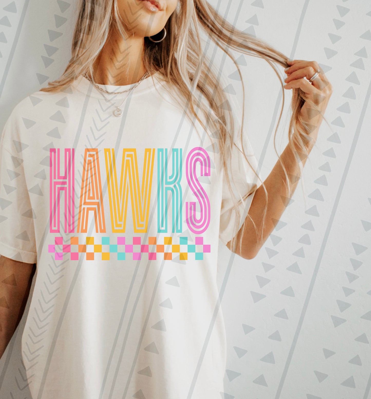Hawks Color Checks (Adult)