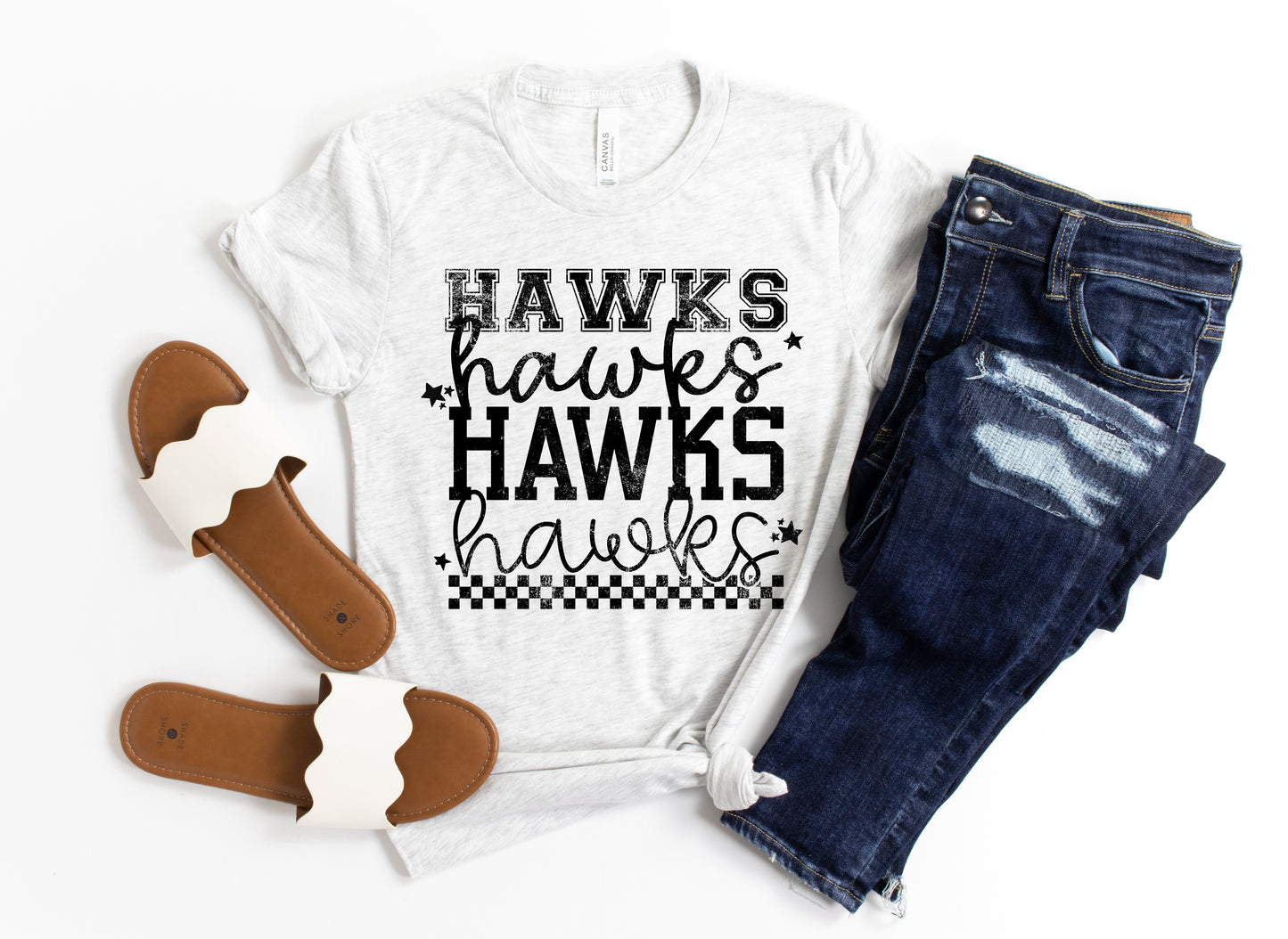 Multi Font Checks - Hawks (Adult)