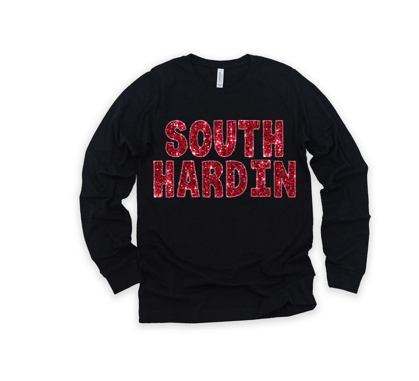 Faux Sequin SOUTH HARDIN Shirt