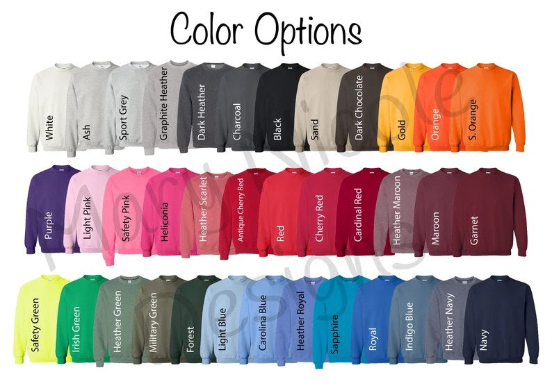 Embroidered Title Tees & Crewnecks