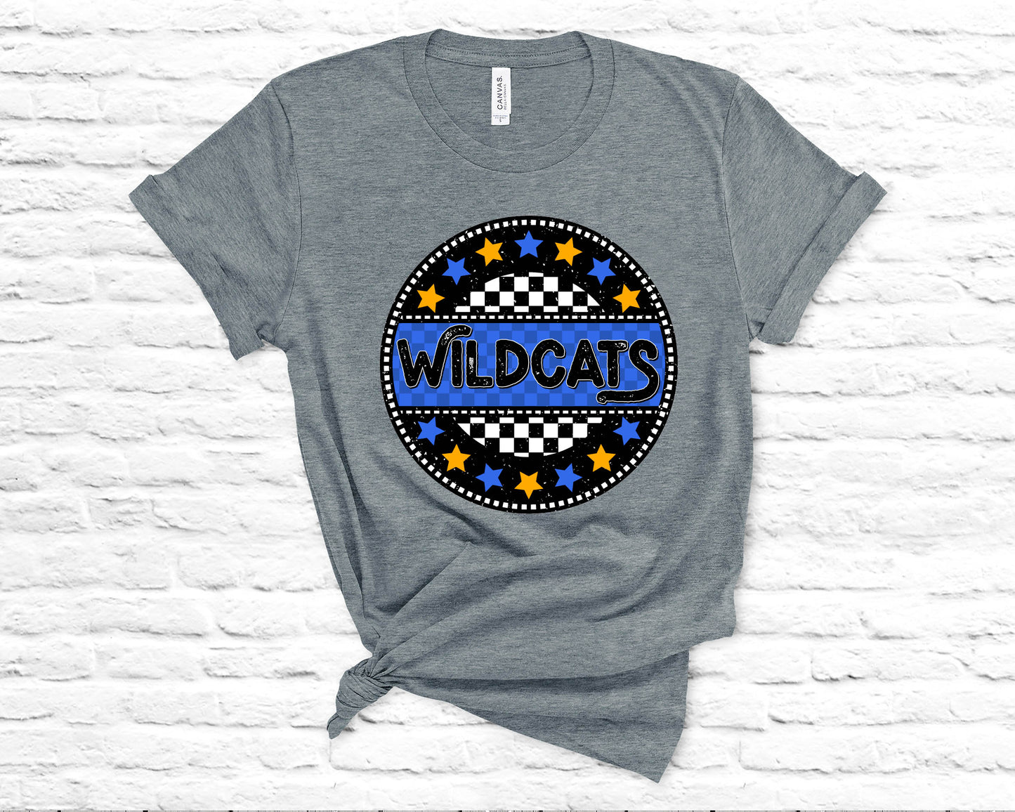 Checks & Stars Wildcats (Adult)