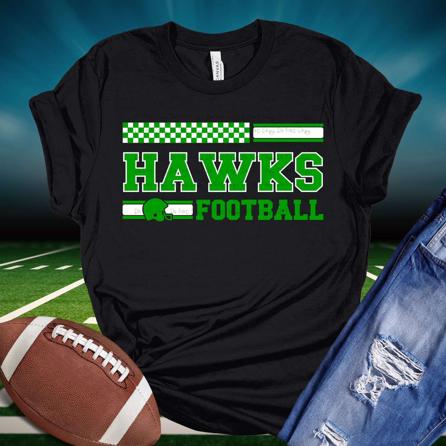 Hawks Football Lines & Checks (Adult)