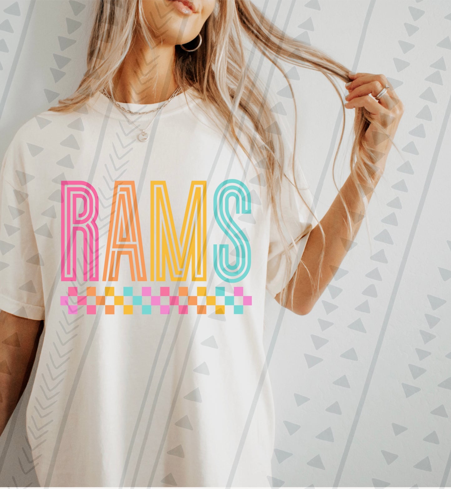 Rams Color Checks (Adult)