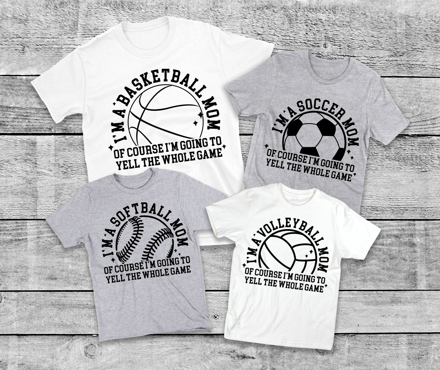 I'm a Sports Mom, Of course I Yell (Adult)