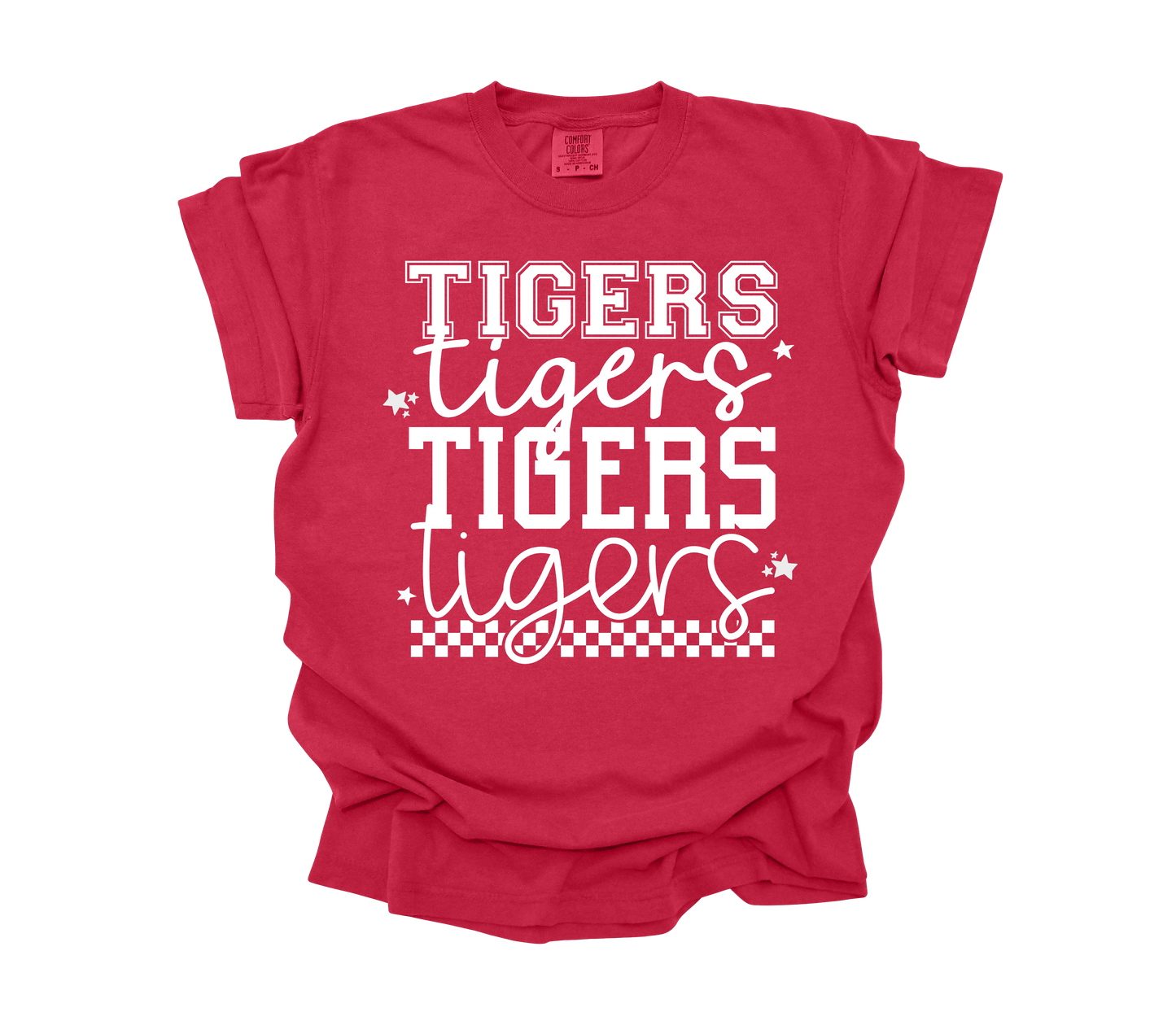 Multi Font Checks - Tigers (Adult)