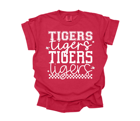 Multi Font Checks - Tigers (Adult)