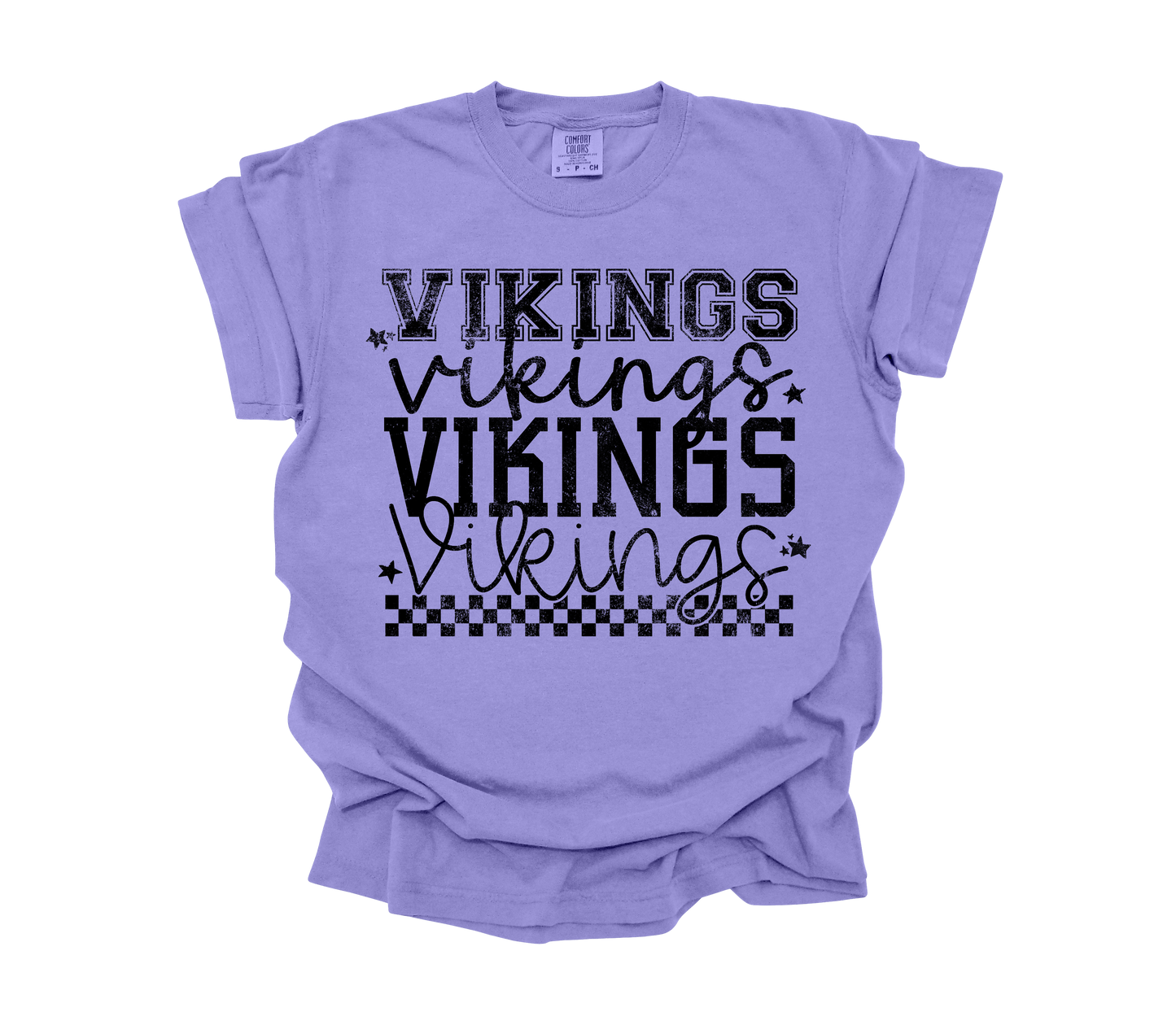 Multi Font Checks - Vikings (Adult)