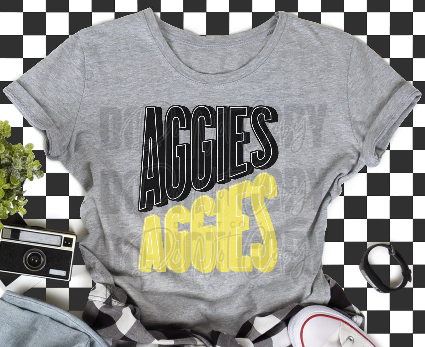 Double Stacked Aggies (Adult)