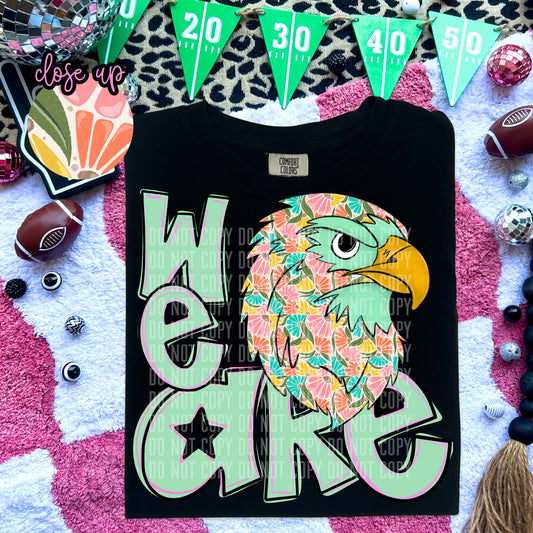 We are Hawks teal Fans (Adult)