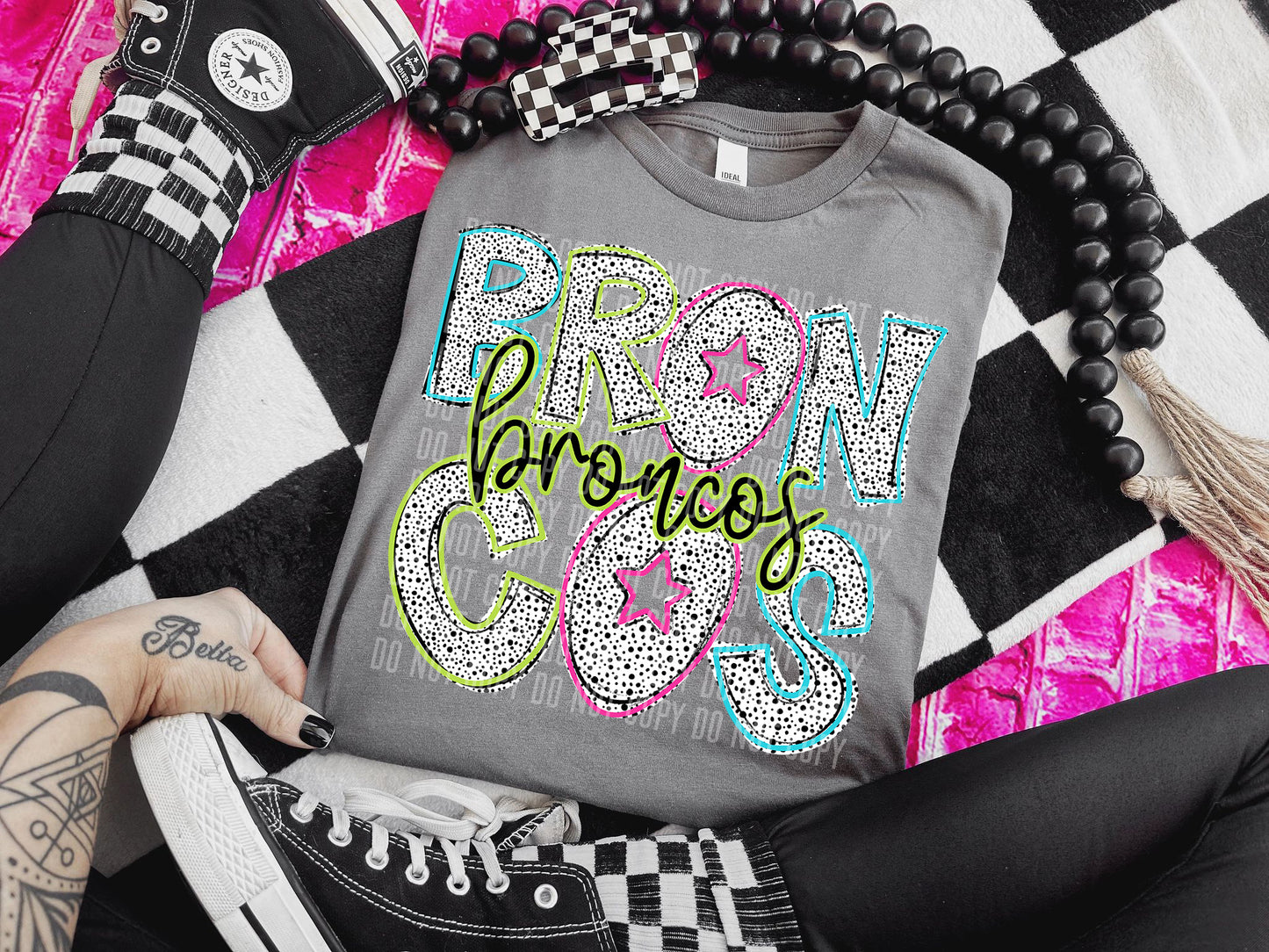 Broncos Dalmatian Stars (Adult)