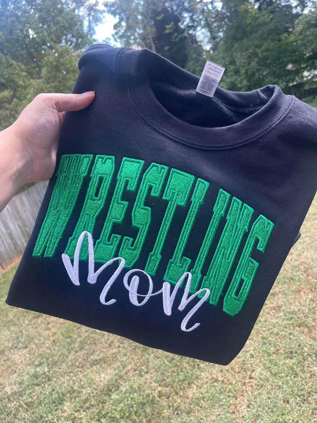 Embroidered Sports Mom Tees & Crew