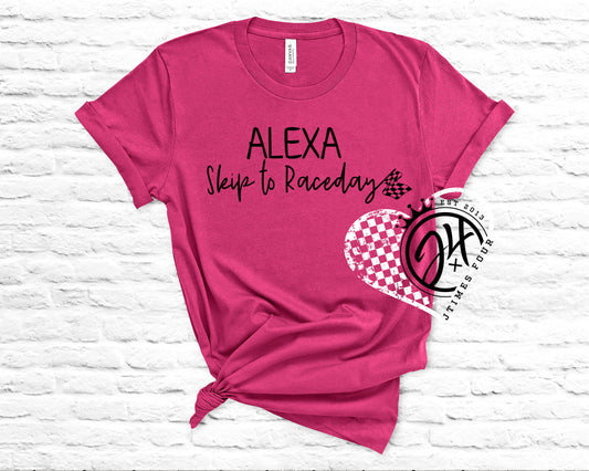 Alexa Skip to Raceday (Adult)
