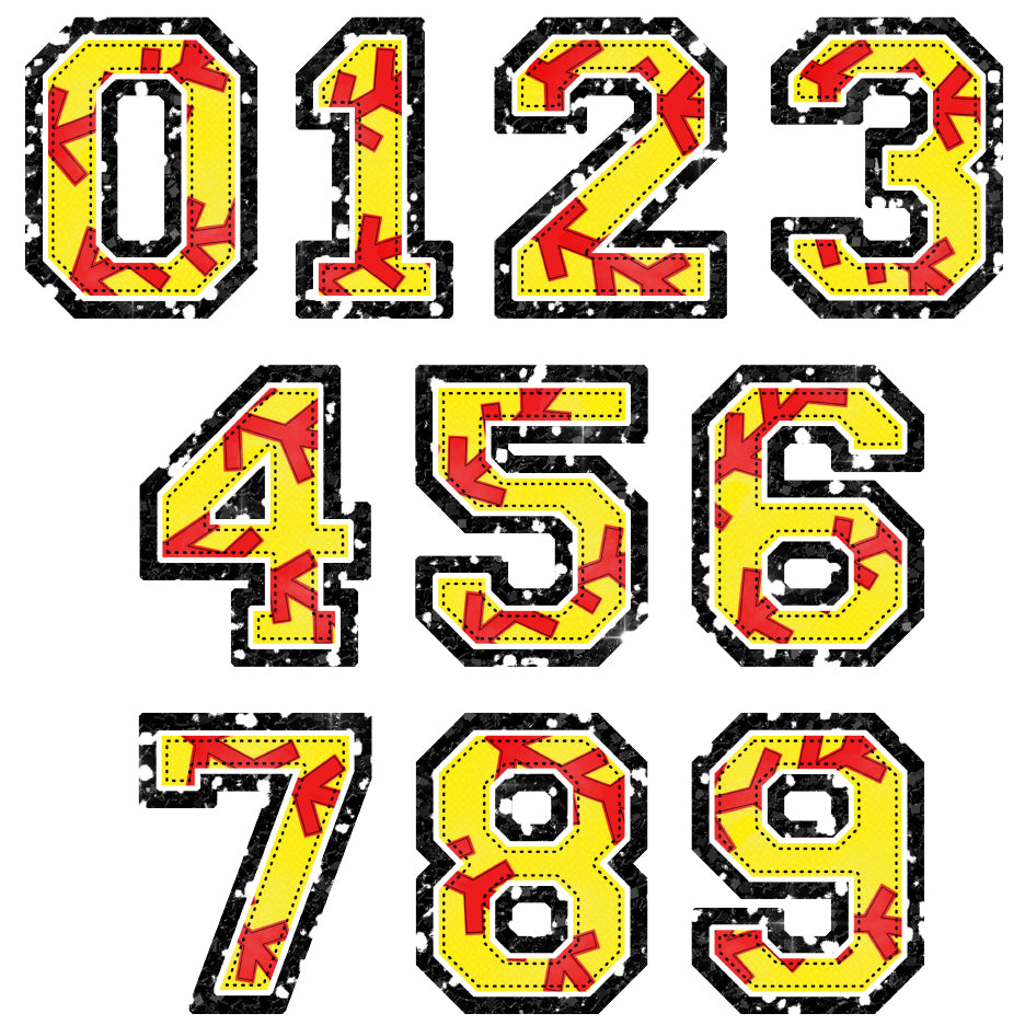 Add Softball Jersey Style Number