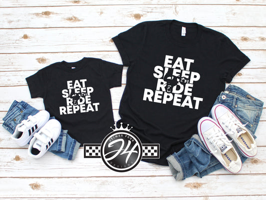 Eat Sleep Ride Repeat (Youth)
