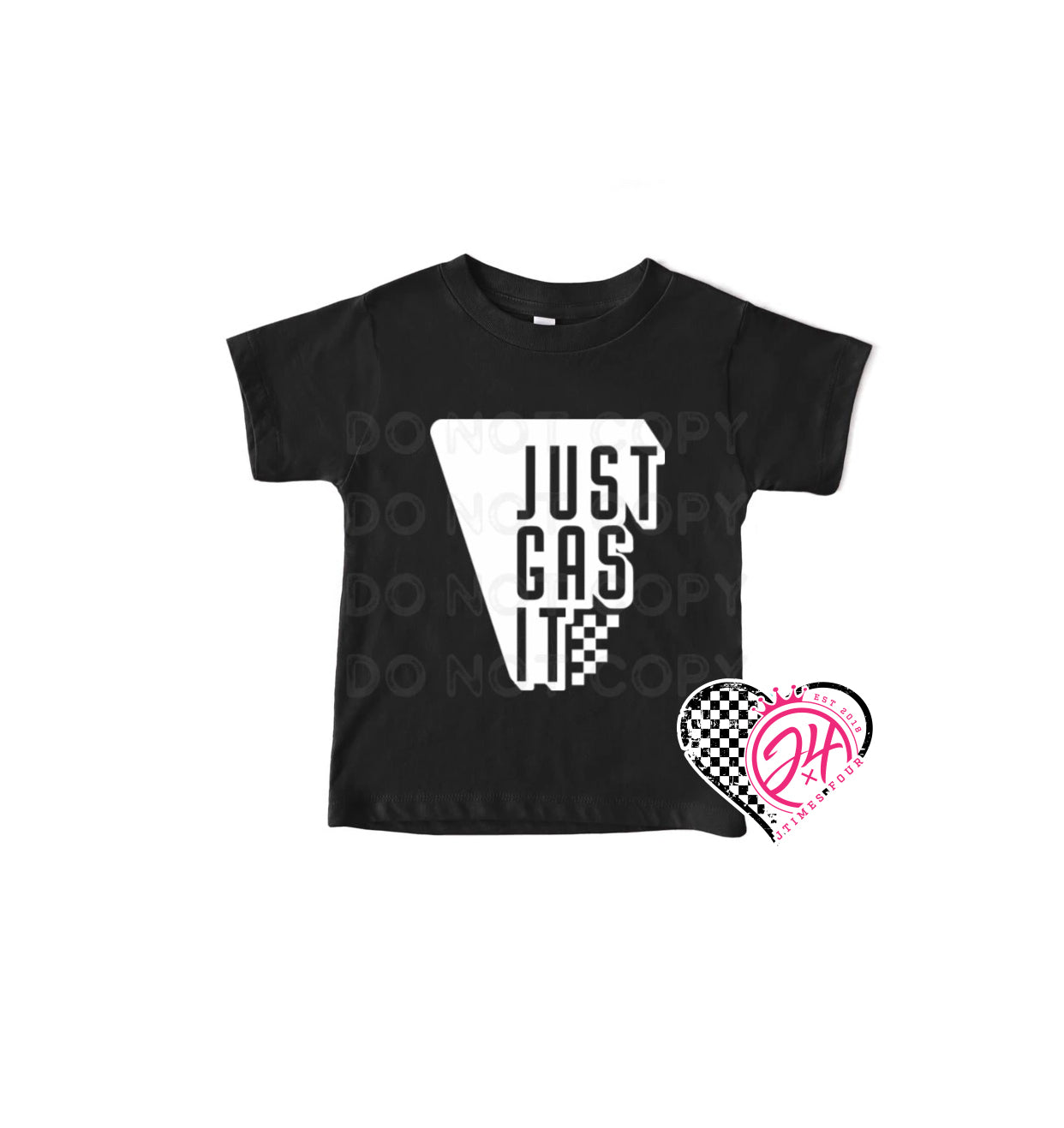 Just Gas It - Black or White (Youth)
