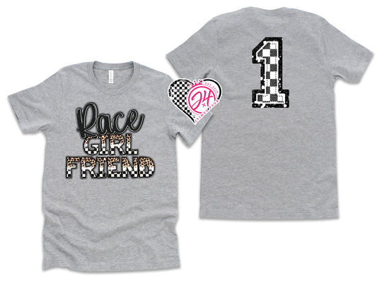 Race Girlfriend Leopard Checkered (Adult)
